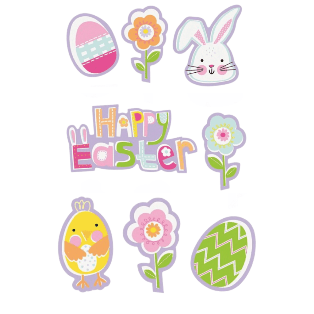 Easter Decor Window Clings - Image 2