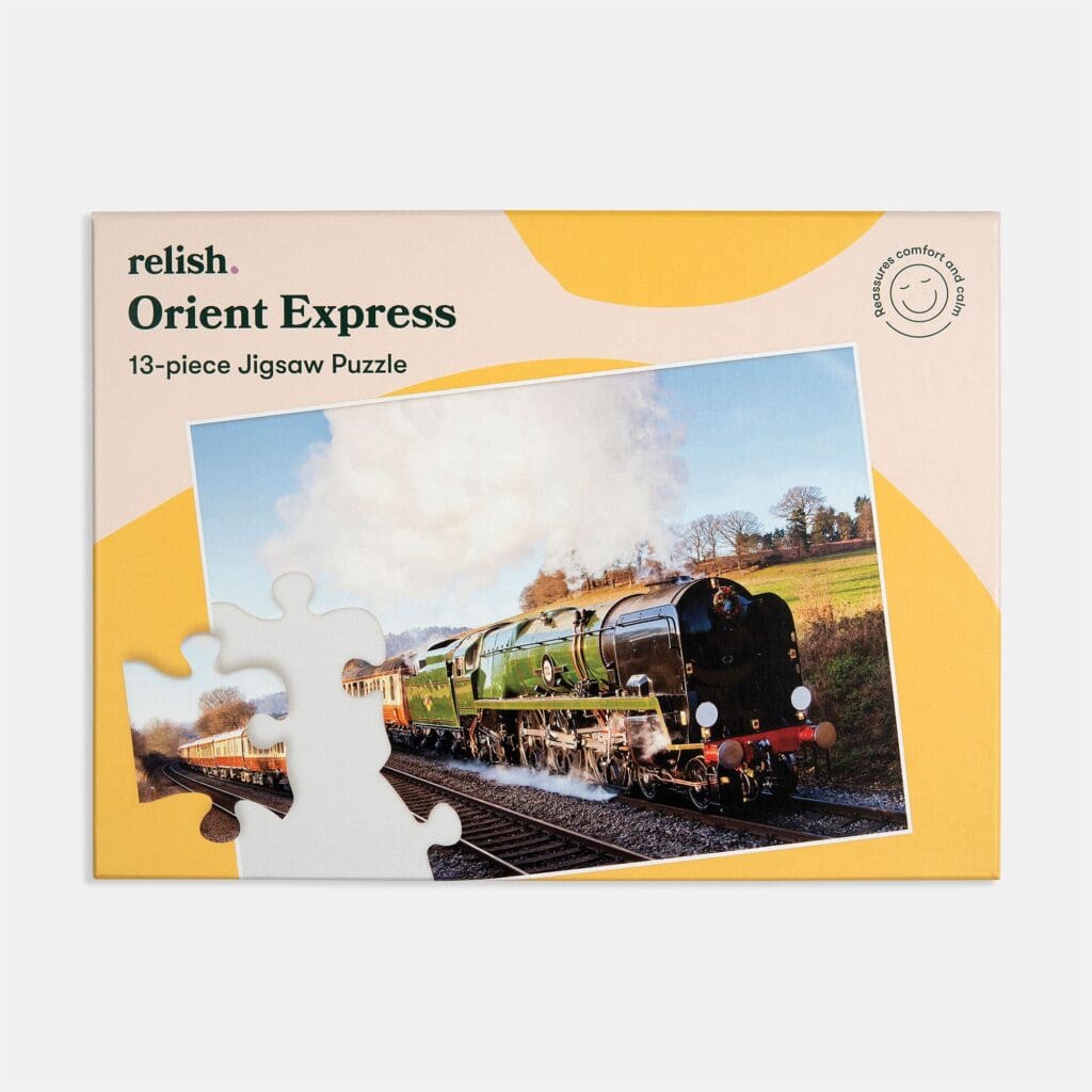 13 Large Piece  Puzzle - Orient Express