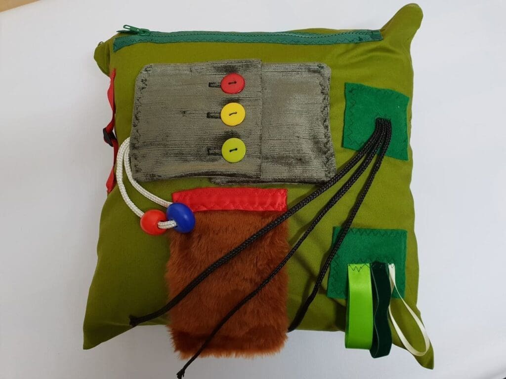 Activity Cushion Cover - Olive