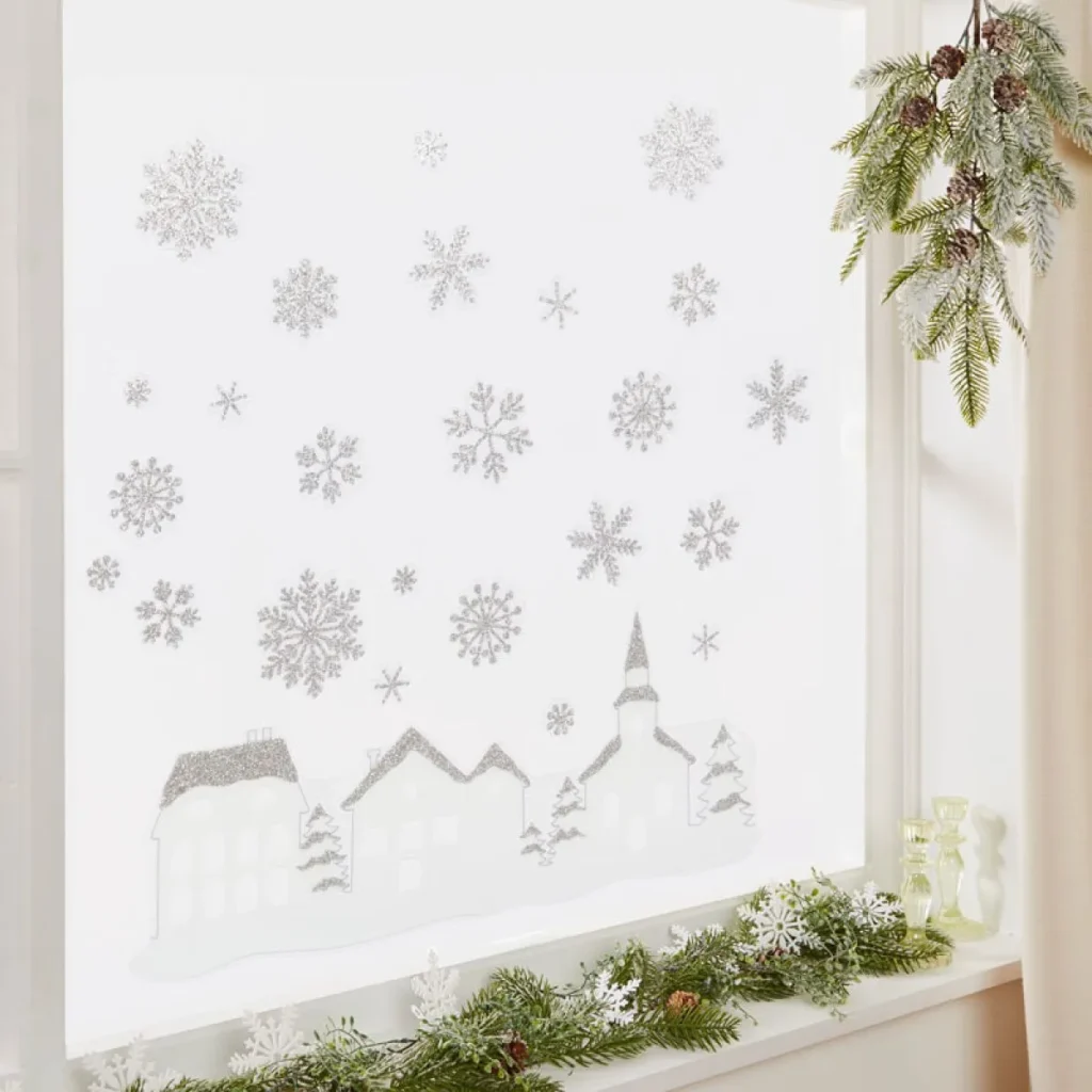 Window Stickers - Winter Scene