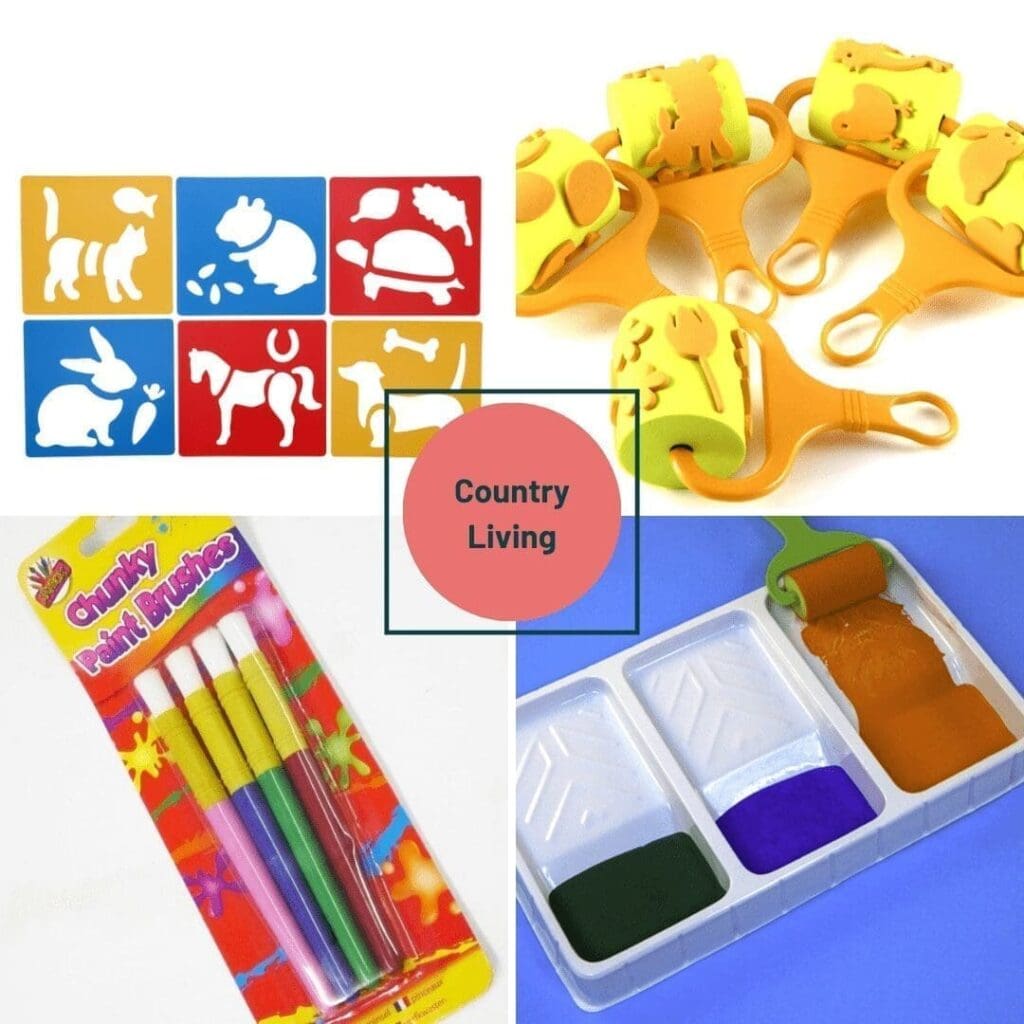 Country Living Art Set