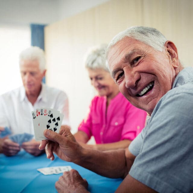 group card players community care