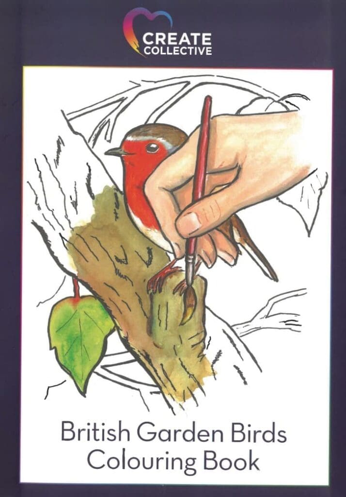 Garden Birds Colouring Books