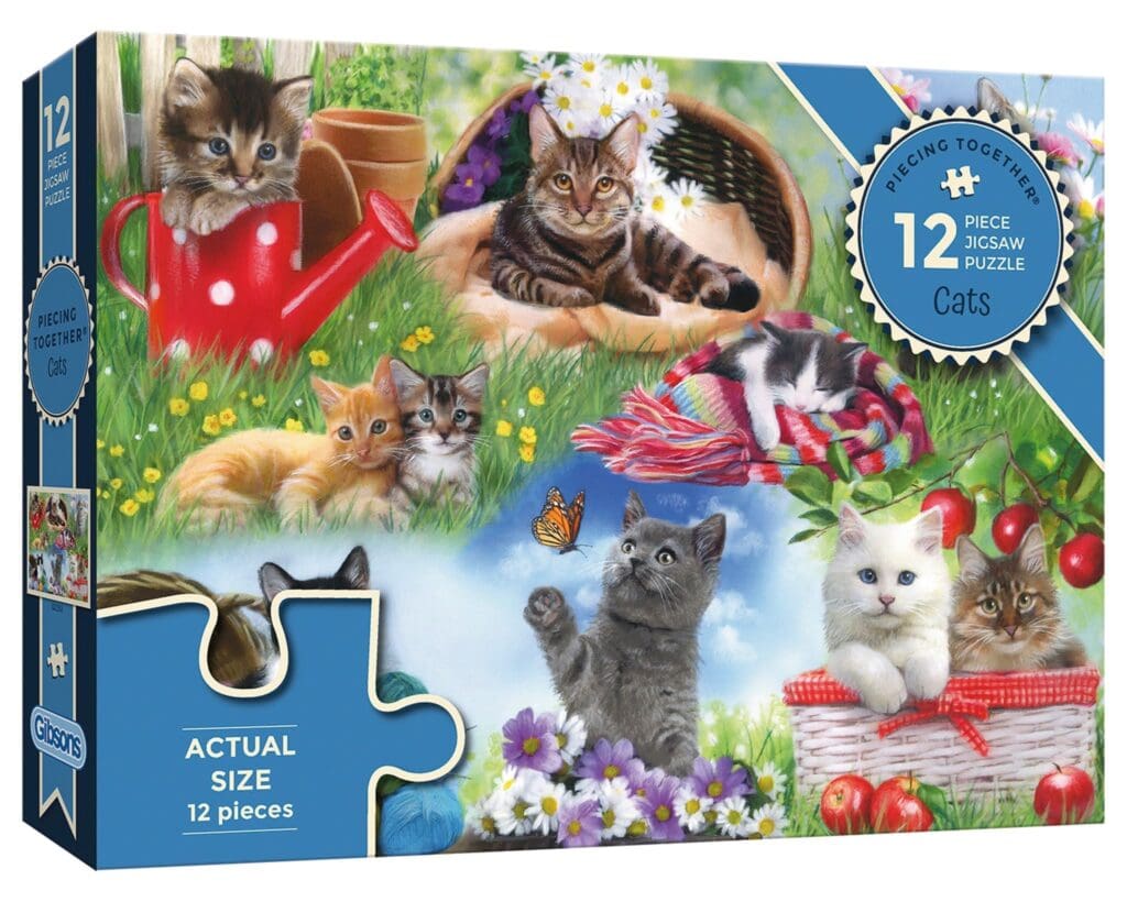 Cats Puzzle - 12XXL piece