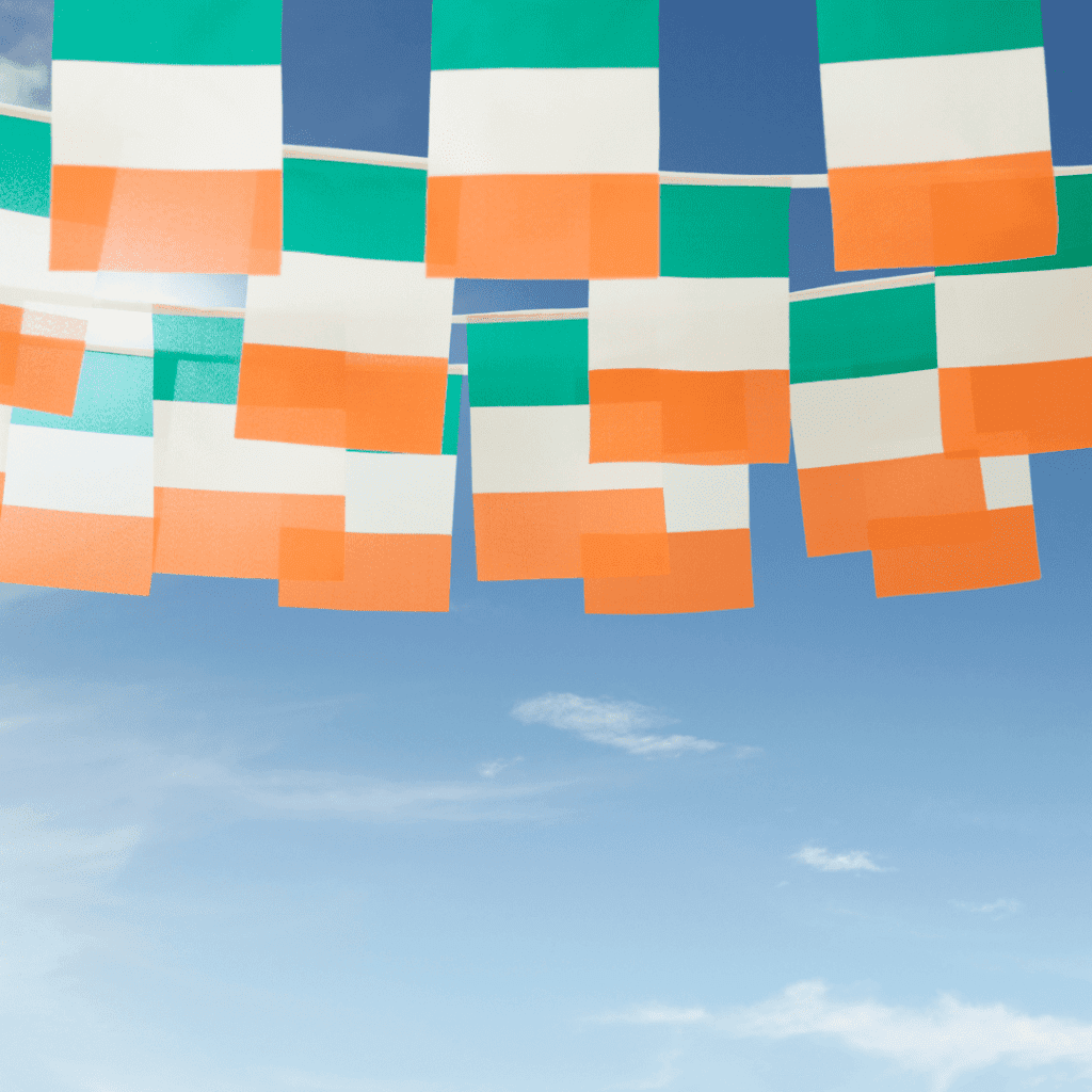 Irish Flag Bunting