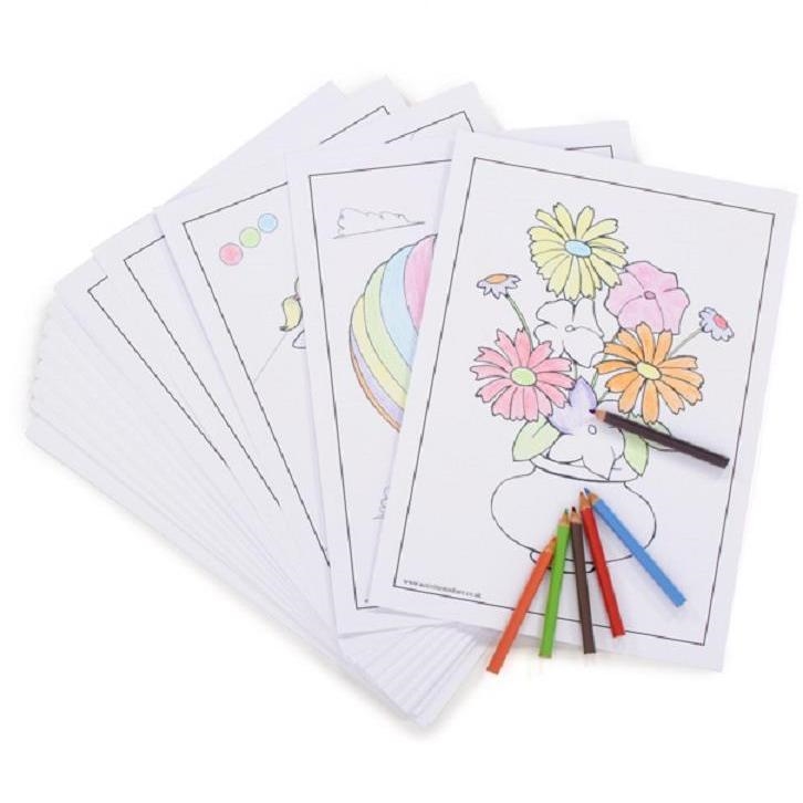 Colouring Cards (pack 50)