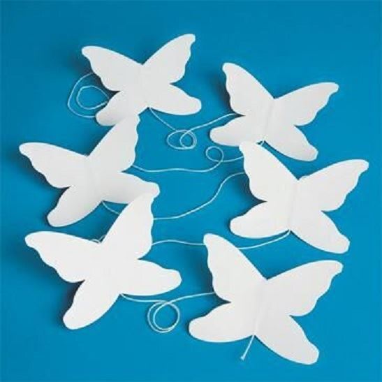 Colour Me Butterfly Mobiles (makes 48)