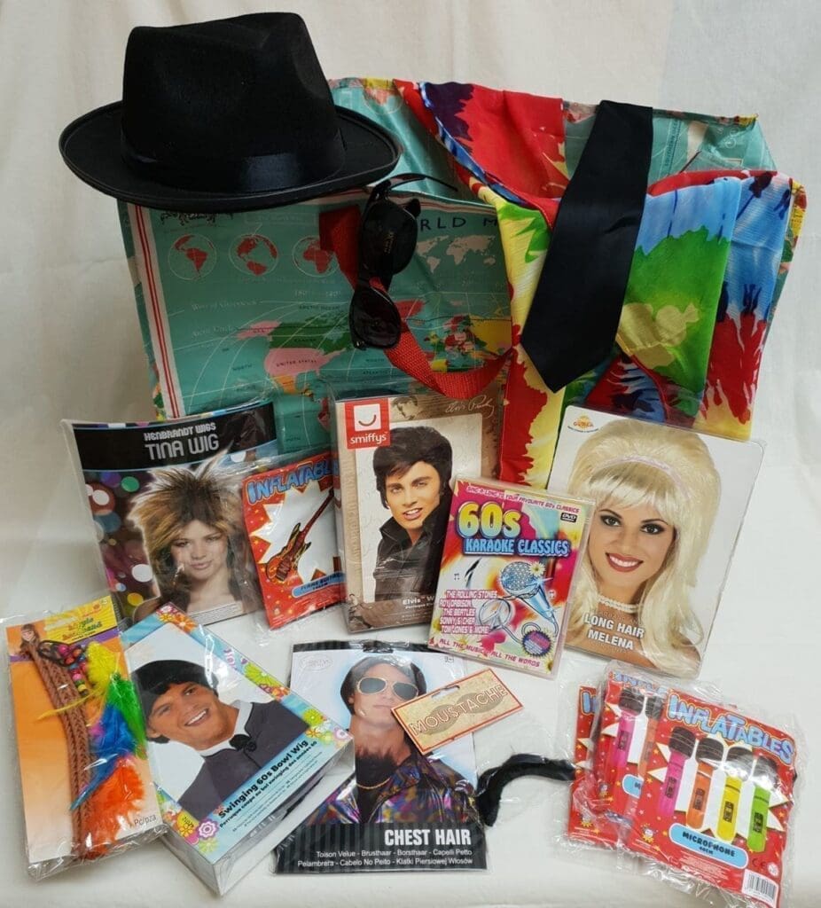 1960s Dress Up and Sing Bag