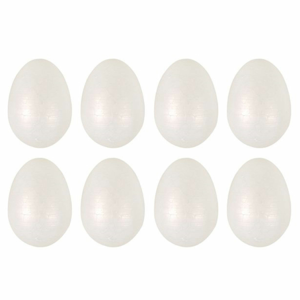 Easter Egg  Foam Shapes (Pack of 8) *SEASONAL*