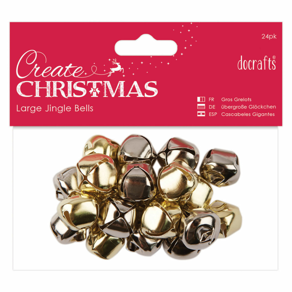 Festive Jingle Bells (20 Pack)