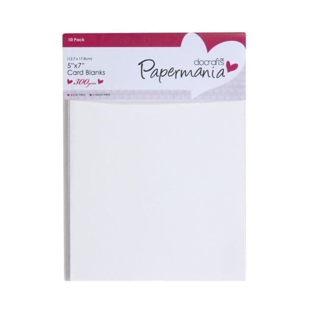 Blank White Cards and Envelopes (Pack of 10)