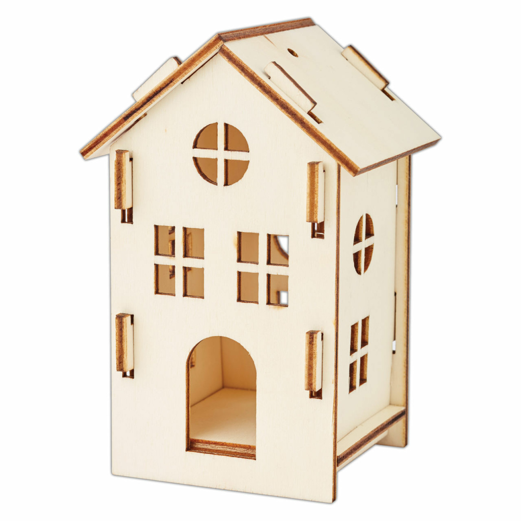 Medium Wooden House Kit (3mm plywood)