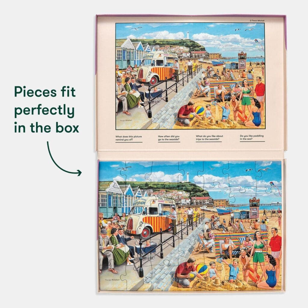 35 Large Piece Puzzle - Seaside Nostalgia